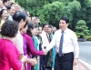 CHỦ TỊCH NƯỚC LƯƠNG CƯỜNG GẶP MẶT CÁC ĐẠI BIỂU HỘI KHUYẾN HỌC TIÊU BIỂU TOÀN QUỐC