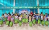 KHAI MẠC LỚP DẠY BƠI MIỄN PHÍ CHO GẦN 100 TRẺ EM PHƯỜNG VIỆT HƯNG