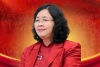 ĐỒNG CHÍ BÙI THỊ MINH HOÀI TIẾP TỤC ĐƯỢC HIỆP THƯƠNG CỬ GIỮ CHỨC CHỦ TỊCH UỶ BAN TRUNG ƯƠNG MẶT TRẬN TỔ QUỐC VIỆT NAM KHÓA XI, NHIỆM KỲ 2026-2031