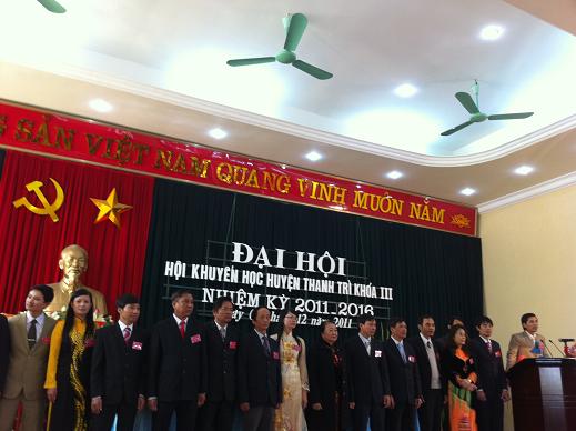 Đại hội Hội khuyến học huyện Thanh Trì nhiệm kỳ III ( 2011-2016)