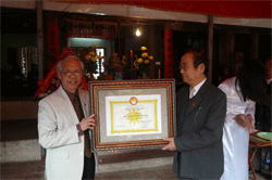 Buổi lễ đón nhận Bằng khen của Hội khuyến học Việt Nam