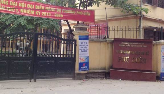 Trường THCS Phú Diễn, quận Bắc Từ Liêm