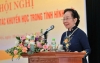 TOÀN VĂN PHÁT BIỂU CỦA CHỦ TỊCH HỘI KHUYẾN HỌC VIỆT NAM NGUYỄN THỊ DOAN VỀ CÔNG TÁC KHUYẾN HỌC TRONG TÌNH HÌNH MỚI
