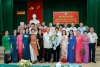 Ban chấp hành HKH xã chụp ảnh cùng lãnh đạo HKH huyện và lãnh đạo xã